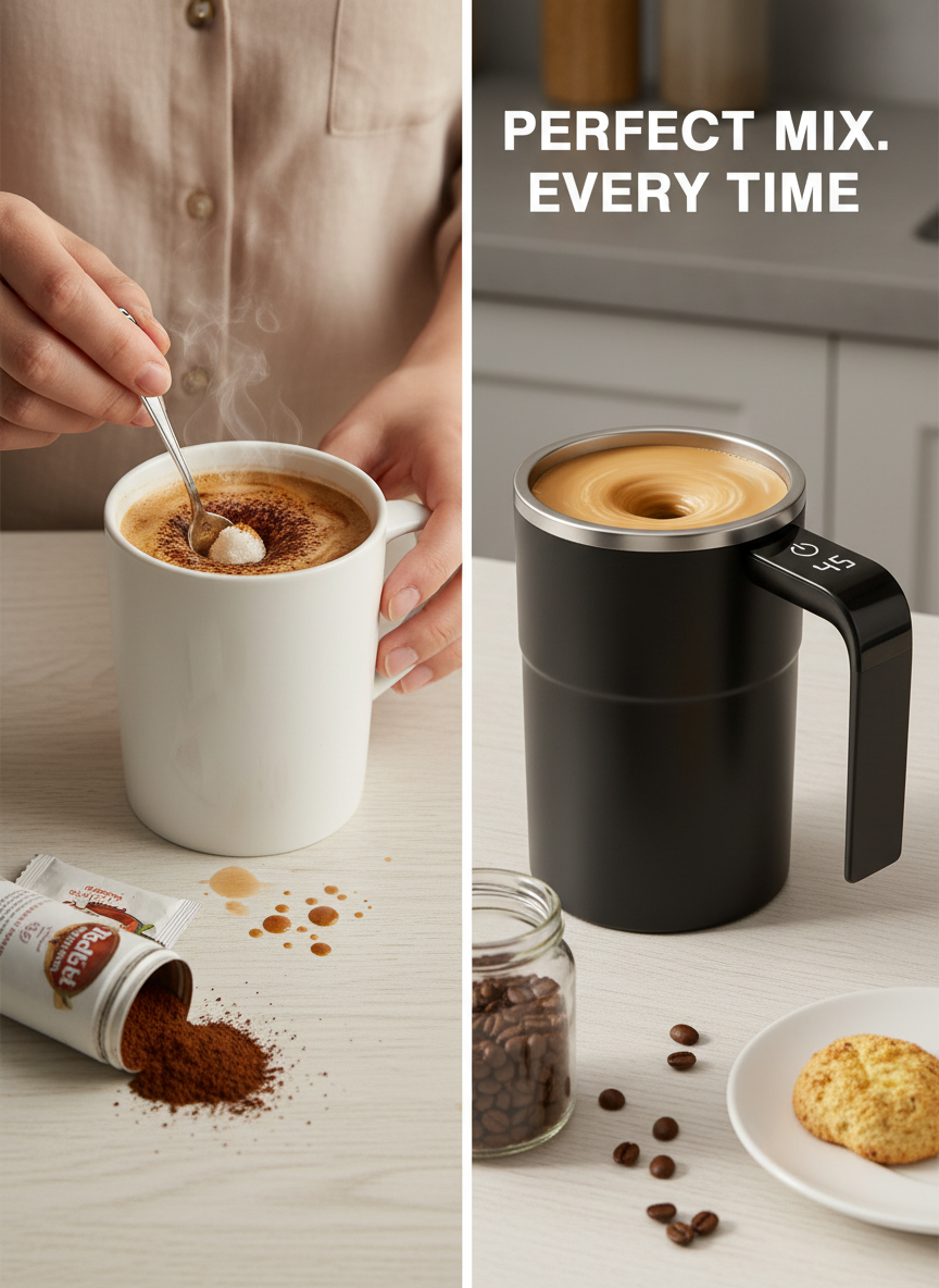 Gadgix SA™ Self-Stirring Mug