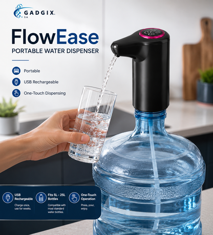 Gadgix SA™ FlowEase Portable Water Dispenser