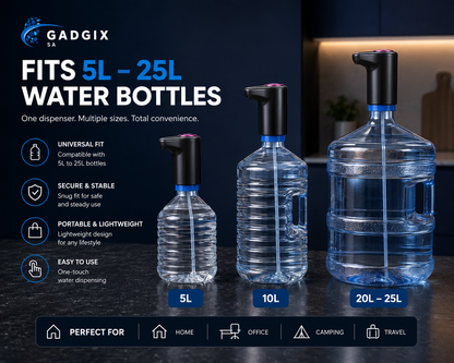 Gadgix SA™ FlowEase Portable Water Dispenser