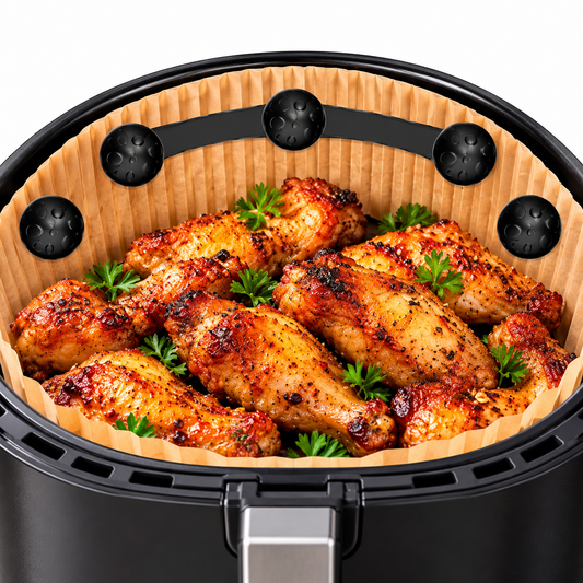 Gadgix™ AirClasp – Air Fryer Paper Holder Clips (6-Piece Set)