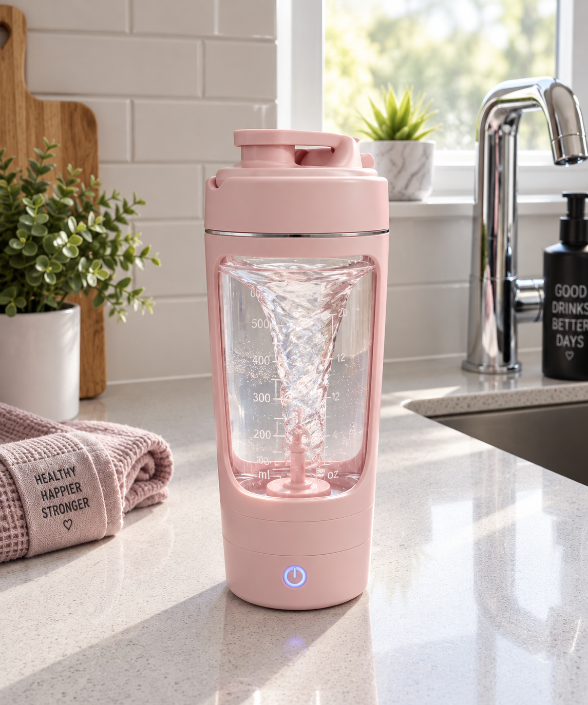Gadgix SmartMix™ Electric Shaker Bottle – 630ml