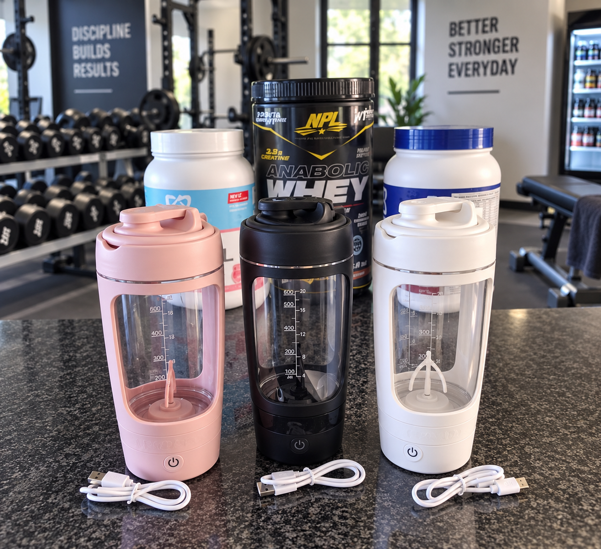Gadgix SmartMix™ Electric Shaker Bottle – 630ml