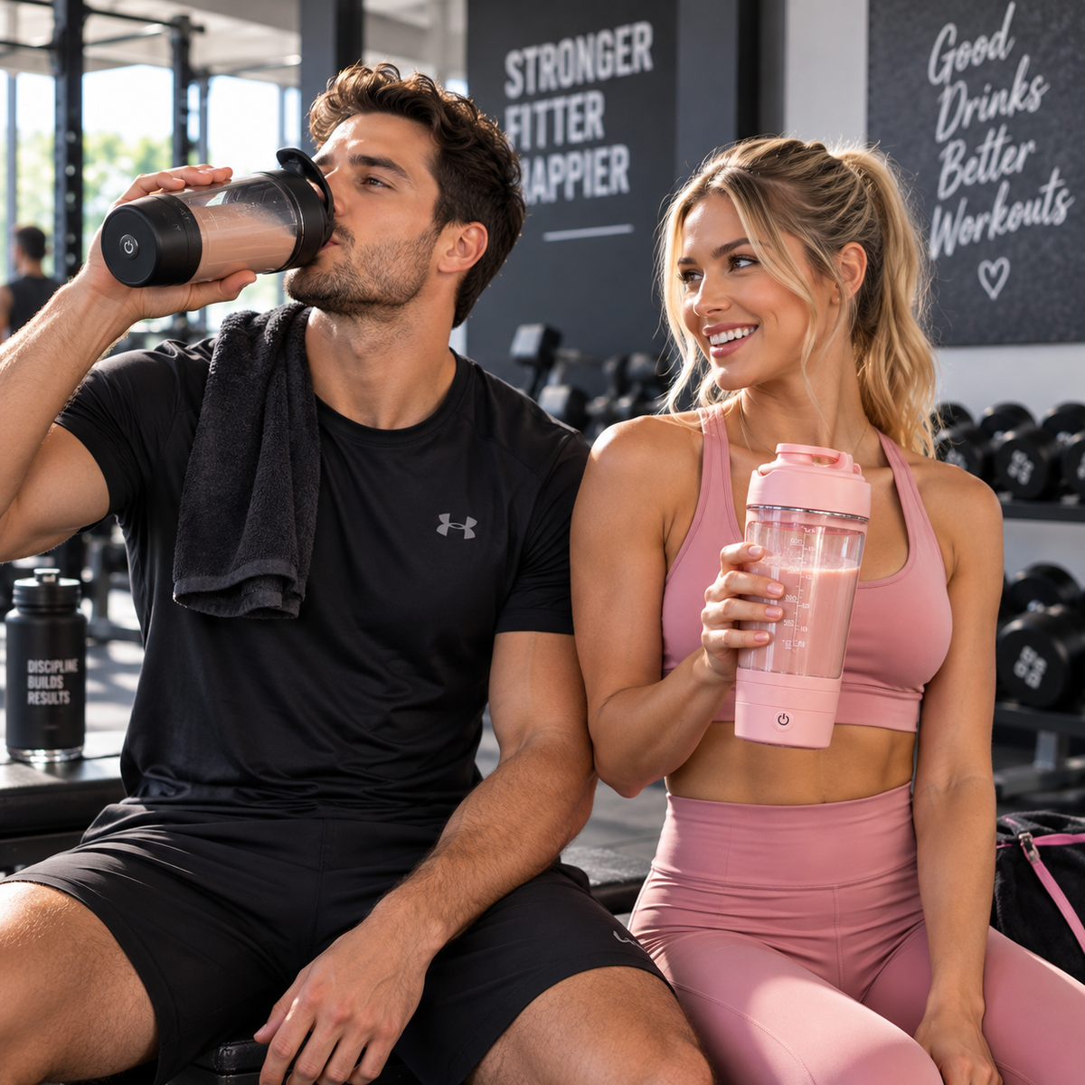 Gadgix SmartMix™ Electric Shaker Bottle – 630ml