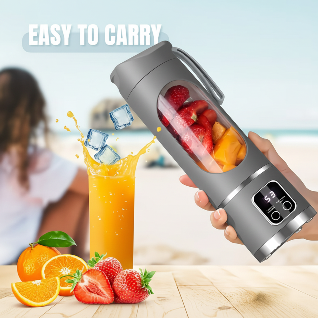 Grey Juicer Lifestyle Beach Shot