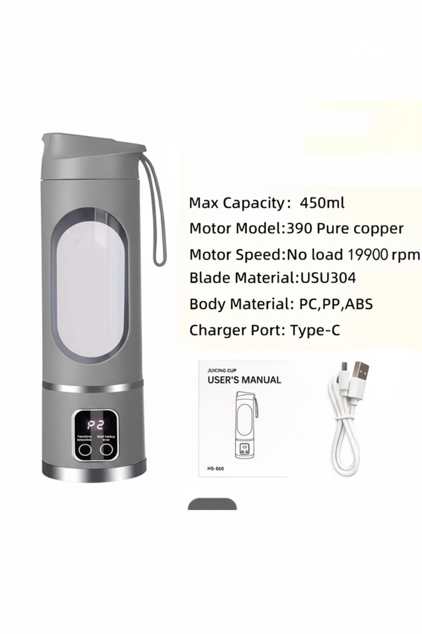 Grey Juicer with Specs