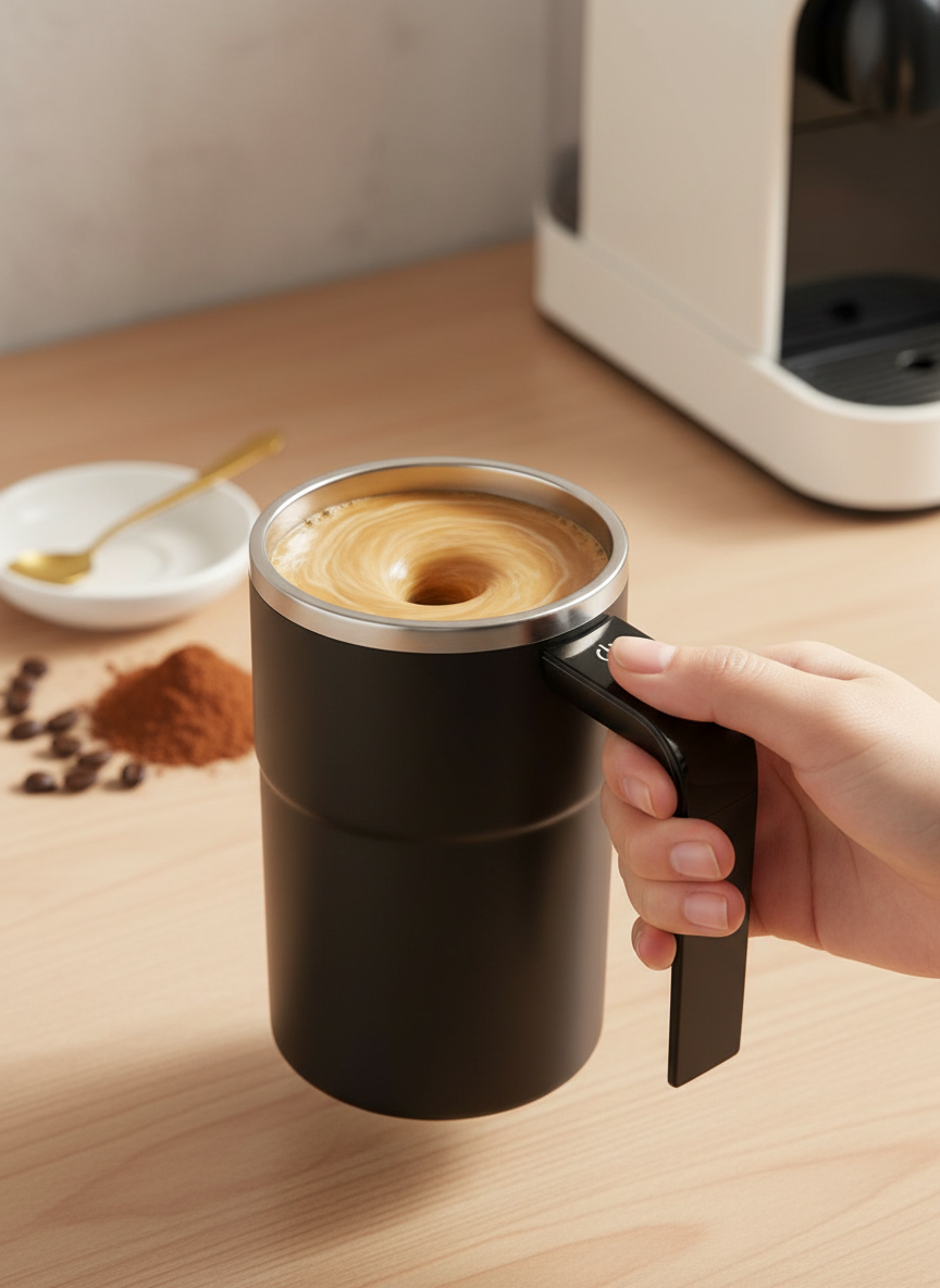 Gadgix SA™ Self-Stirring Coffee Mug